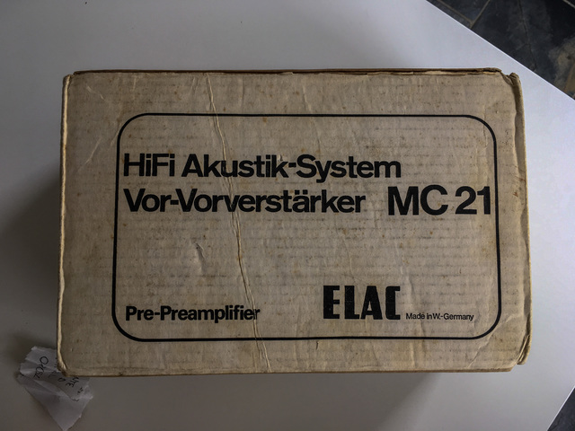 Elac MC 21 Mark II Phono Pre Pre (1 Von 3)