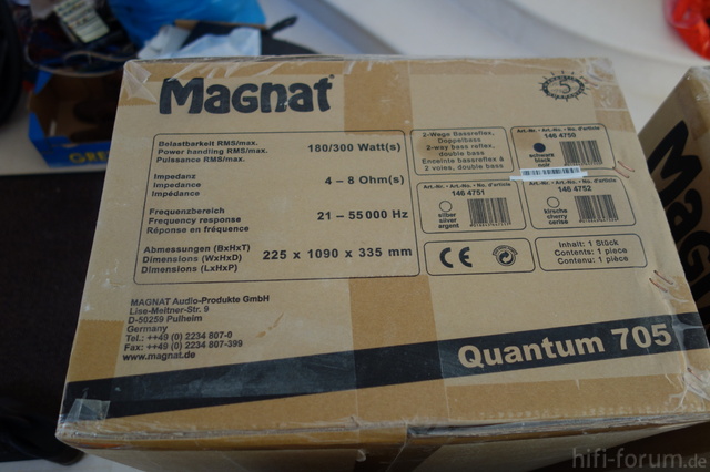 Magnat Quantum 705 Karton1