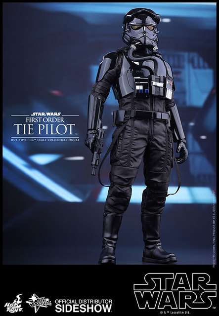 Star Wars First Order Tie Pilot Sixth Scale Hot Toys 902555 02