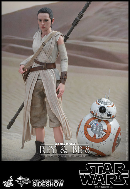 Star Wars Rey Bb 8 Sixth Scale Set Hot Toys 902612 02