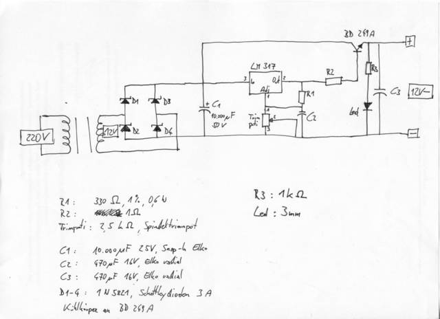 Schaltung 12V