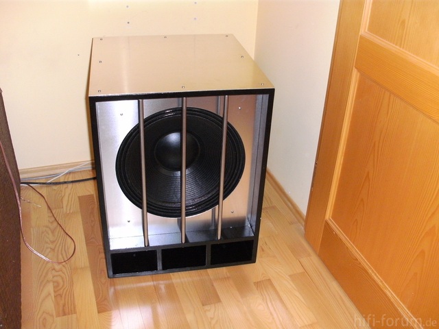 Der fertige Subwoofer