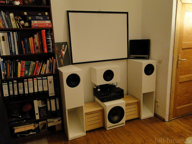 Viech 5.1 Heimkino-System mit Sica LP208.38/426