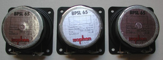 Isophon BPSL65 Hinten