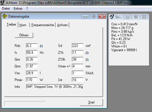 RCF L8S800 TSP 1