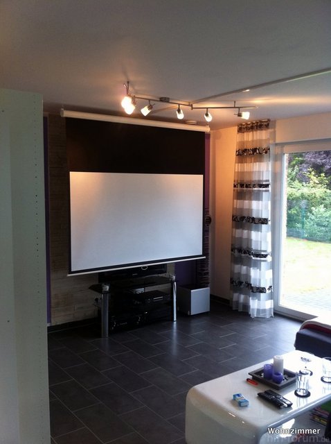 Bilder eurer steinwände / kiesbetten, racks, gehäuse hifi forum ... Wohnzimmer tv steinwand