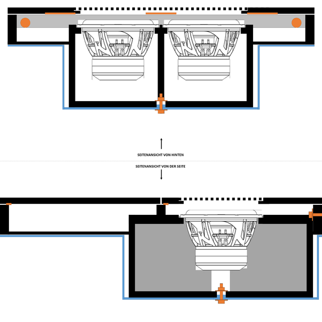 Bauplan Kofferraumausbau - Golf 6 Variant