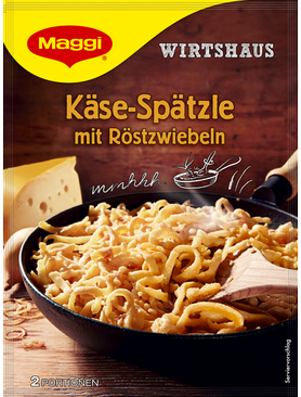 MAGGI WIRTSHAUS Schwaebische Kaese Spaetzle 278x366