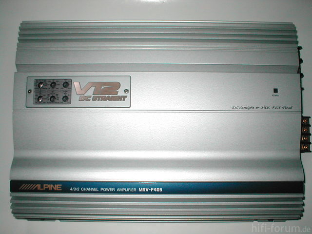 ALPINE V12 DC Straight MRV-F405 
