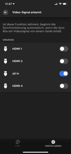 Hue Sync 