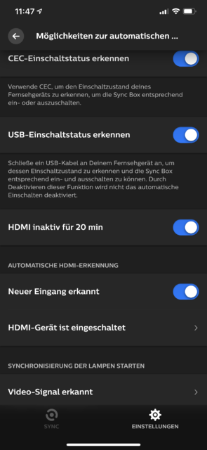 Hue Sync 