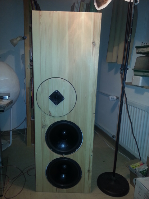 Breitbandlautsprecher Open Baffle DSP