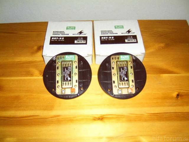 Monacor RBT-95 B?ndchenhocht?ner Von Hinten