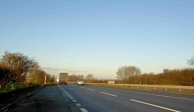 The Foston By Pass On The A1 North   Geograph Org Uk   1068397