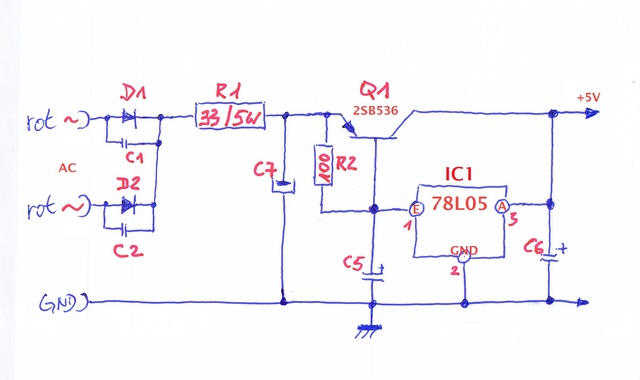 5V Stabilisierung