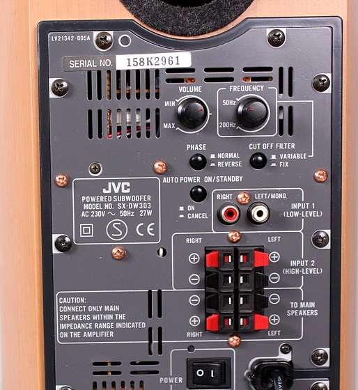 Jvc Sx Dw303 Back