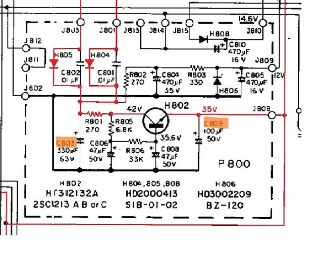 Marantz 2220 - Regulator