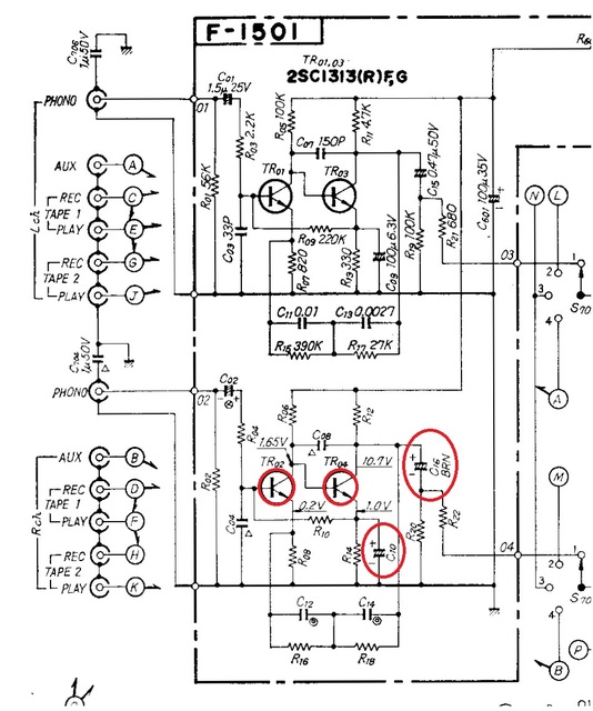 SANSUI 661 - Phono preamp