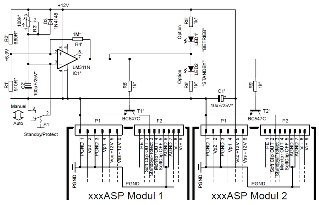 Ausschaltverzgerung fr xxxASP