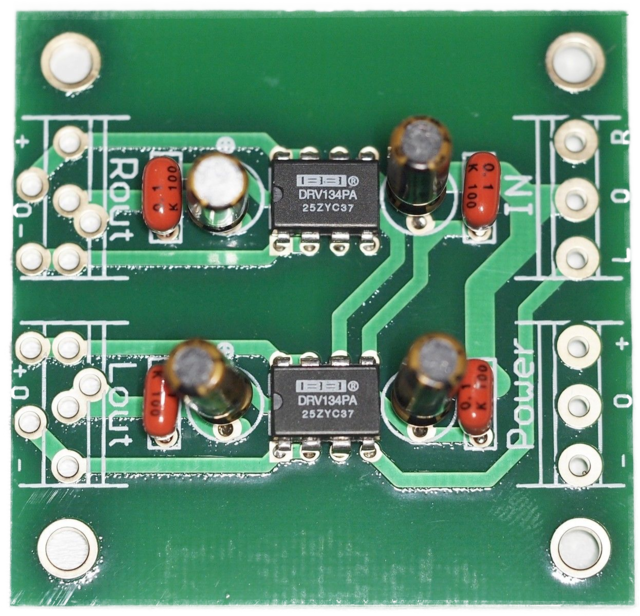 DRV134 PreAmp 1 Wyciety