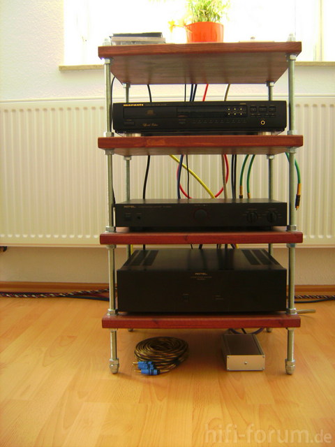 DIY Rack Mit Komponenten