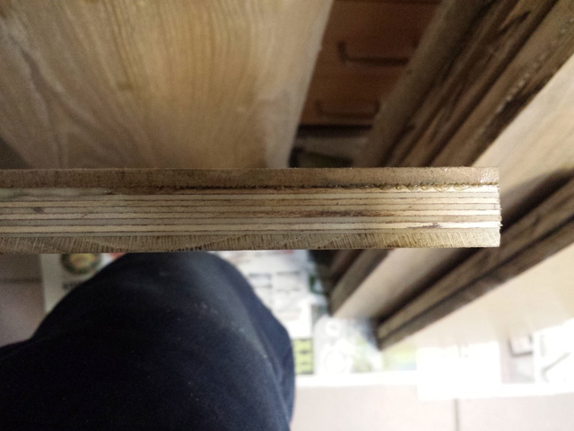 Schichtung Holz