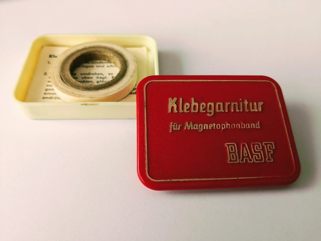 BASF Klebegarnitur Für Magnetophonband