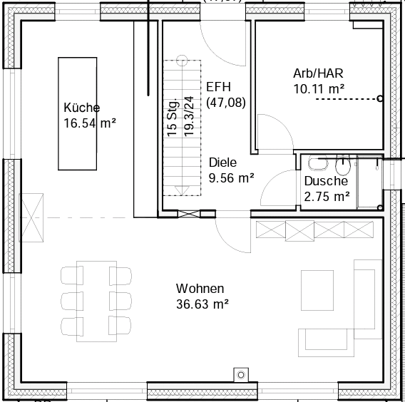 Grundriss EG