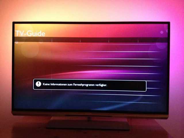 Ambilight Schöööön Wenn Auch TV Abgestürzt