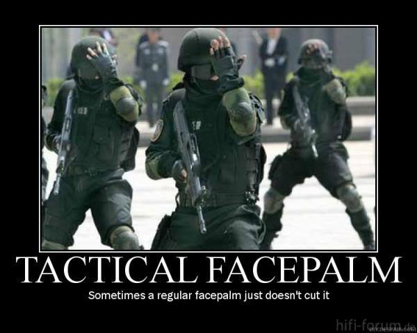 Tactical Facepalm