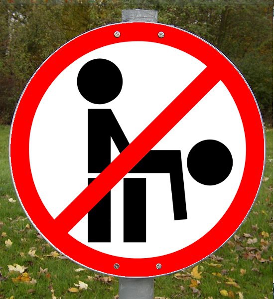 Titten Grabschen Verboten