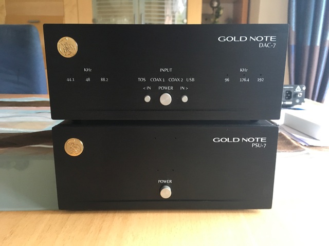 Gold Note DAC7 Front
