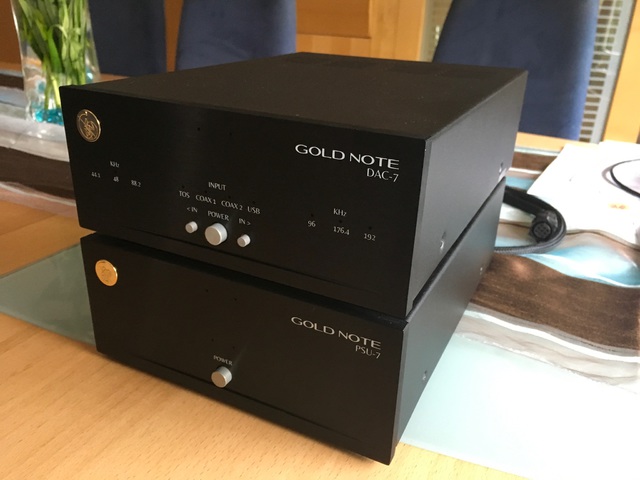 Gold Note DAC7 seitlich