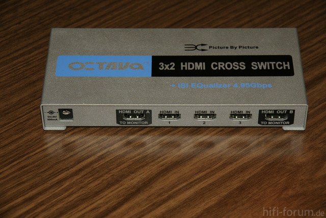 Octava 3x2 HDMI Cross Switch 