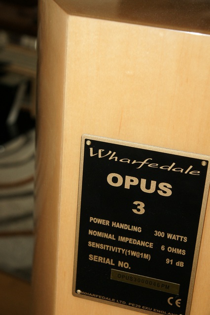 Wharfedale Opus 3 (Front)