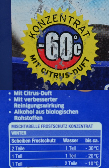 So steht es auf der Verpackung