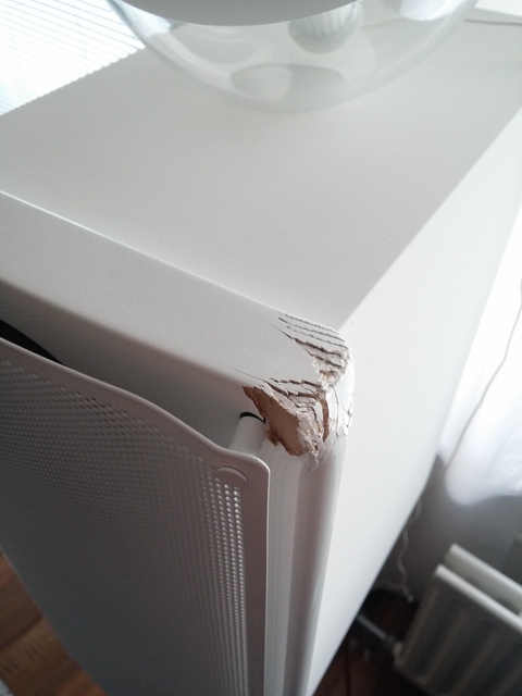 Links Mit Gesplitterter Kante