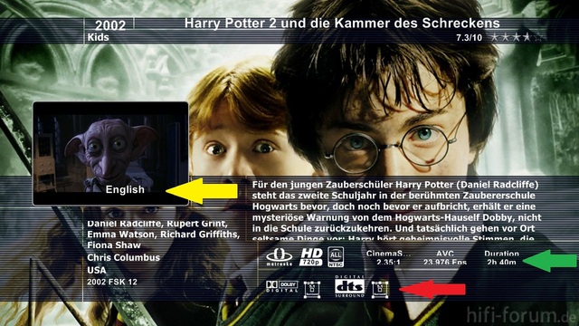 Harry Potter 2 Und Die Kammer Des Schreckens Mkv Sheet