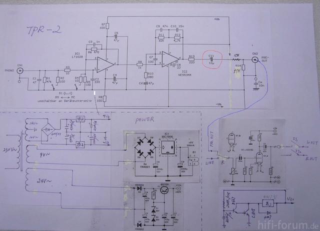 Schaltplan TPR-2