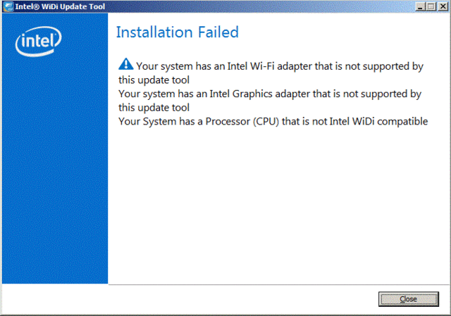 IntelWiDiUpdateTool