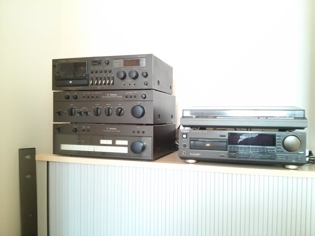 Technics RS-673, SU-8080, ST-8080, SL-DL1, SL-P777