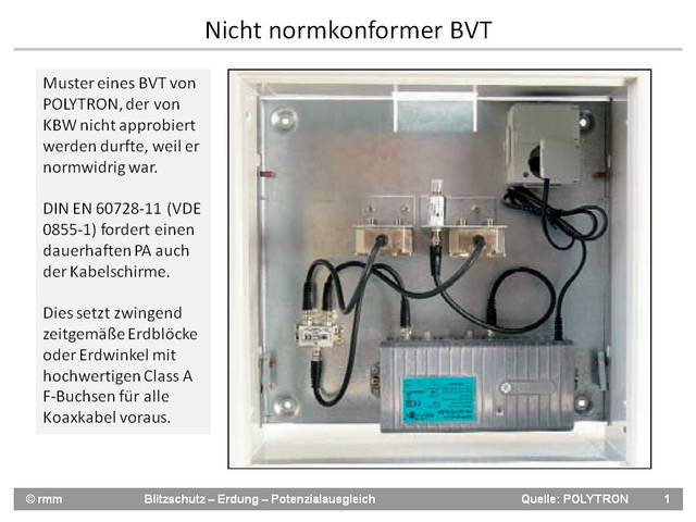 Nicht Normkonformer BVT