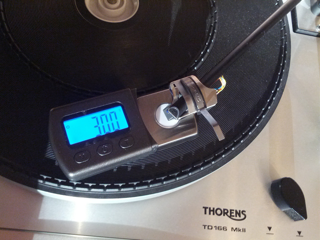 Thorens TD 166 MK2 Mit Tonarmwaage