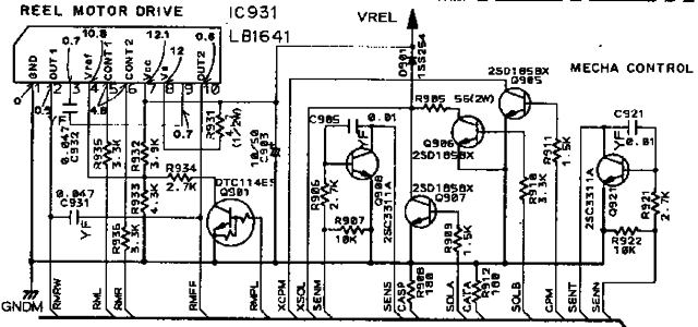 CT S510 Mecha Control Schematics