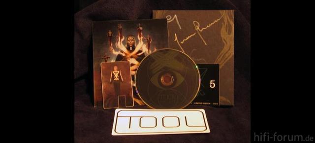Tool Opiate Reissue Autographed by all members w/ COA Verion 5