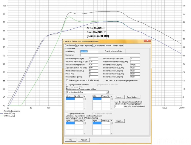 erste simulation