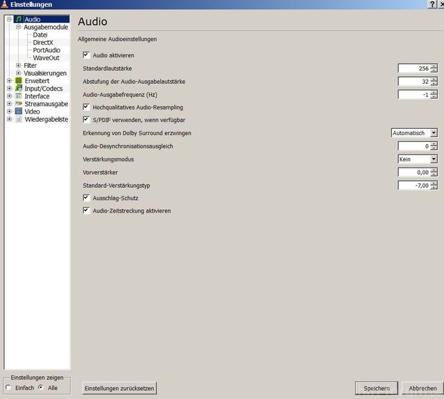 Vlc Einstellungen 2