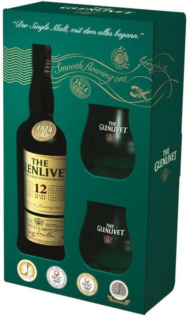 The Glenlivet 12 Geschenkset 2 Gl Ser