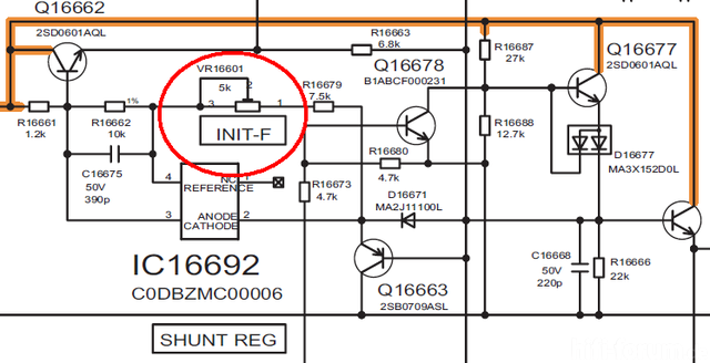 SC-Board VR601(INIT-F) - TX-P42S10(markiert)