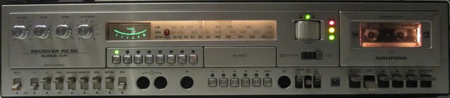 Grundig RC 60 Front Silber